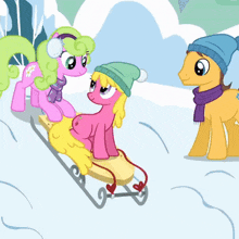 Mlp Winter My Little Pony Winter GIF - Mlp Winter My Little Pony Winter Mlp Christmas GIFs