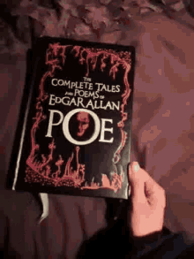 Boo Book GIF - Boo Book Edgar Allen Poe Book GIFs