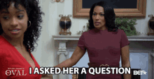 I Asked Her A Question Victoria Franklin GIF - I Asked Her A Question Victoria Franklin Kron Moore GIFs