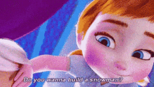 Do You Wanna Build A Snowman Frozen GIF - Do You Wanna Build A Snowman Anna Frozen GIFs