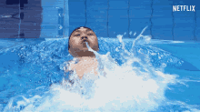 Swimming Rising Phoenix GIF