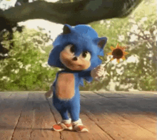Baby Sonic Flowers GIF - Baby Sonic Flowers Sunflower GIFs
