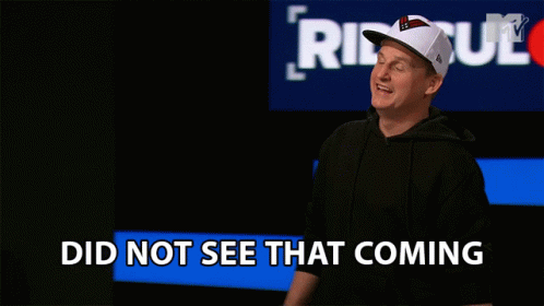 Did Not See That Coming Surprising GIF - Did Not See That Coming