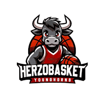 Younghorns Herzobasket Sticker - Younghorns Herzobasket Basketball Stickers