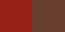 a red and brown gradient background with a gradient of red to brown