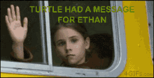 Turtle Had A Message GIF - Turtle Had A Message For Ethan GIFs
