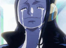 Happy Tears Nico Robin GIF - Happy Tears Nico Robin Crying GIFs