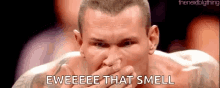 Randy Orton Shocked GIF