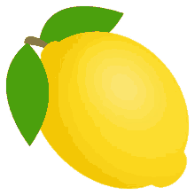 lemon food joypixels fruit delicious
