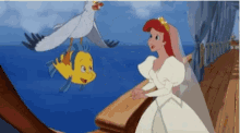 Ariel Little Mermaid GIF - Ariel Little Mermaid Flounder GIFs