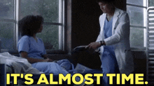 Greys Anatomy Lucas Adams GIF - Greys Anatomy Lucas Adams Its Almost Time GIFs