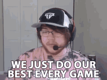 We Just Do Our Best Every Game Jordan Theaker GIF - We Just Do Our Best Every Game Jordan Theaker Bigmantingz GIFs