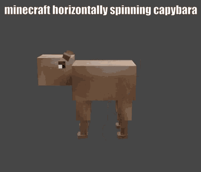 Capybara Minecraft GIF - Capybara Minecraft Qsmp - Discover & Share GIFs