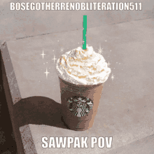 Sawpak Starbucks GIF - Sawpak Starbucks Nikkalords GIFs