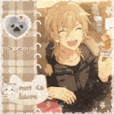 a picture of a boy with the name ruri kaoru