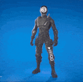 a video game character is flexing his muscles and has the word vado on his leg