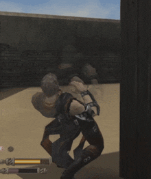 a screenshot of a video game shows a character with the number 20 on their chest