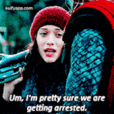 um i%27m pretty sure we aregetting arrested. clothing apparel poster