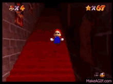 Mario Long Jump GIF - Mario Long Jump Sm64 GIFs