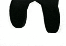 a black and white drawing of a person 's feet on a white background .