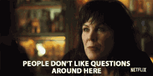People Done Like Questions Around Here Jill Teed GIF - People Done Like Questions Around Here Jill Teed Bartender GIFs