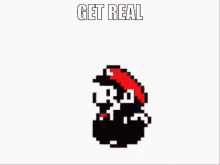 Mario Get Real GIF - Mario Get Real Flipnote GIFs