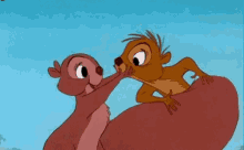 Kiss Squirrel GIF - Kiss Squirrel Disney GIFs