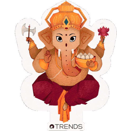 Lord Ganesha Sticker - Lord Ganesha Stickers