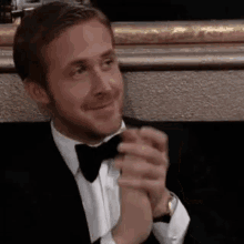 ryan gosling clapping applause amazed proud