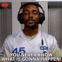 You Never Know What Is Gonna Happen Brock Vereen GIF - You Never Know What Is Gonna Happen Brock Vereen Estv GIFs