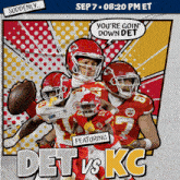 Kansas City Chiefs Vs. Detroit Lions Pre Game GIF - Nfl National Football League Football League GIFs