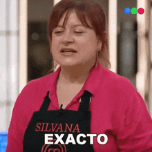 Exacto Silvana GIF - Exacto Silvana Master Chef Argentina GIFs
