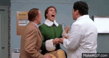 elf will ferrell ouch shocked