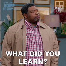 What Did You Learn Curtis Payne GIF - What Did You Learn Curtis Payne House Of Payne GIFs