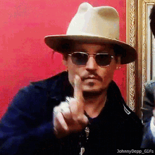 Johnny Depp Finger GIF - Johnny Depp Finger Smile GIFs