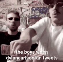 Rap The Boys When GIF - Rap The Boys When Dylan Carlson Fan GIFs