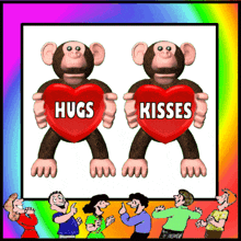 Hugs And Kisses Hugs GIF - Hugs And Kisses Hugs Kisses GIFs