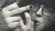 Middle Finger Taz Johnson GIF - Middle Finger Taz Johnson Belmont GIFs