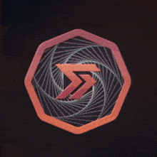 the letter s is in the center of a circle