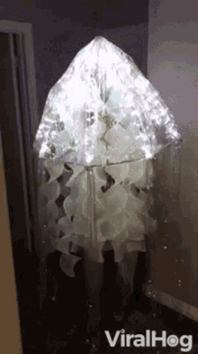 Jelly Fish Umbrella GIF - Jelly Fish Umbrella Halloween Costume GIFs