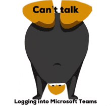 Mst Microsoft Teams GIF - Mst Microsoft Teams Cant Talk Teams GIFs