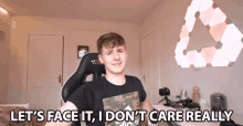 Lets Face It I Dont Care Really Adam Beales GIF