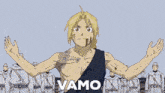 Vamo Fullmetal GIF - Vamo Fullmetal Alchemist GIFs
