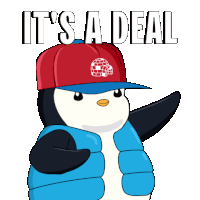Penguin Agree Sticker - Penguin Agree Deal Stickers