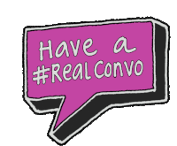 Real Convo Connect Sticker - Real Convo Connect Converse Stickers