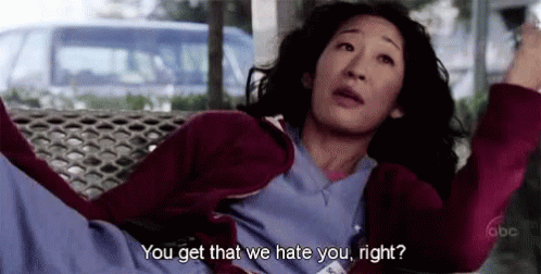 Cristina Yang Greys Anatomy Gif Cristina Yang Greys Anatomy We Hate