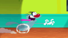 Oggy Running Late GIF - Oggy Running Late Reaction GIFs