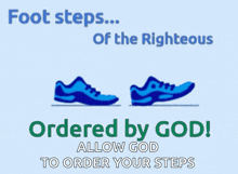 Footsteps Ordered By God GIF - Footsteps Ordered By God GIFs