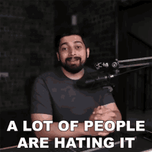 A Lot Of People Are Hating It Hitesh Choudhary GIF - A Lot Of People Are Hating It Hitesh Choudhary Freecodecamporg GIFs