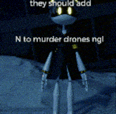 They Should Add N To Murder Drones Ngl Dancing GIF